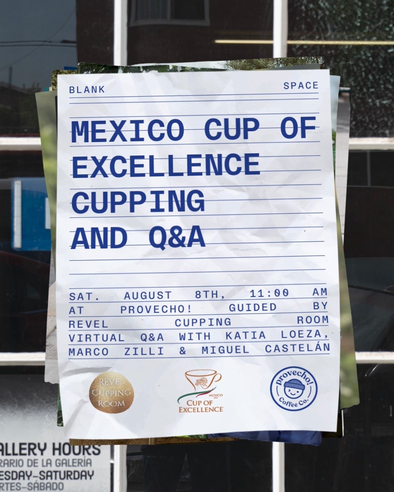 Ticket - Mexico Cup of Excellence Cupping