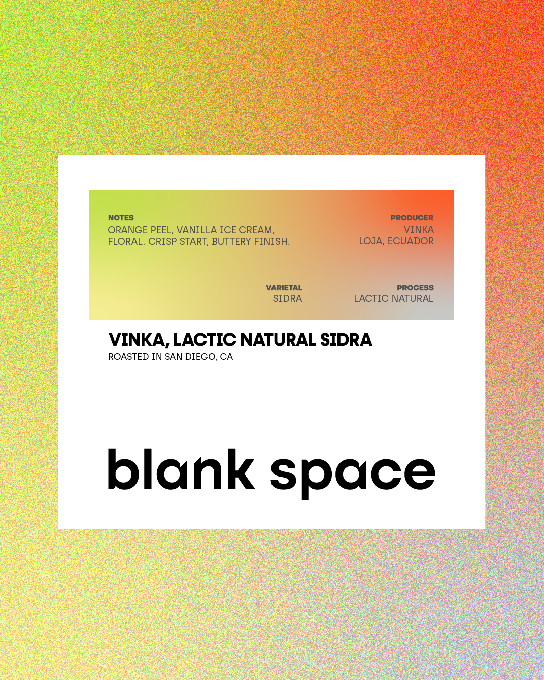 VINKA, Lactic Natural Sidra